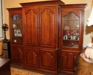 Capaccio Brothers traditional multi-piece armoire $3,300