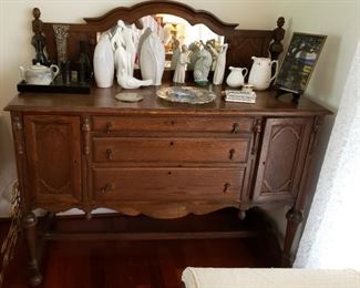 27 Antique Buffet Table