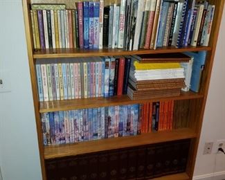 76 Book Case and Books