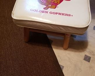 Minnesota Golden Gophers foot stool