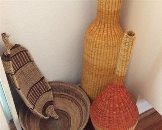 Native American baskets