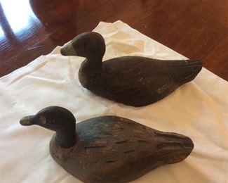 Vintage duck decoys