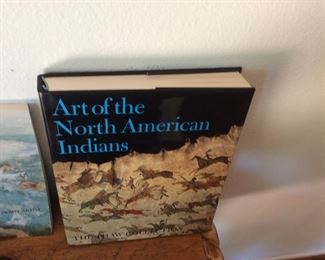 Book, art of North American Indians