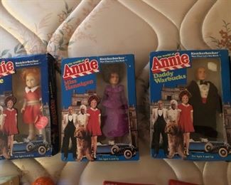 Orphan Annie dolls