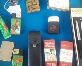 Vintage Lighters and Razors 