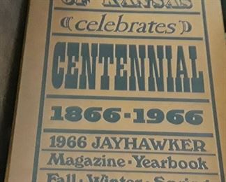 University of Kansas 1866-1966 Jayhawker 