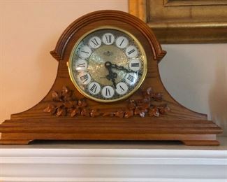 cool bell-curve mantle clock