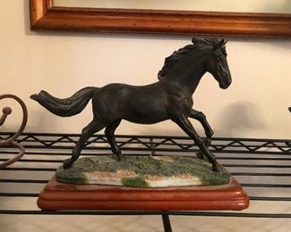 Iron horse, literally