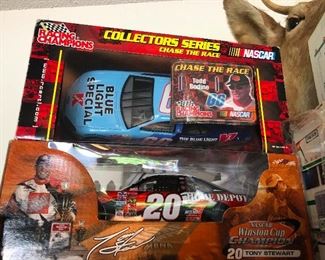 NASCAR model race cars (your testosterone level must be THIS HIGH before you can buy this item)