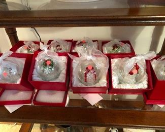 These gorgeous blown-glass ornaments each light up individually. See, I didn't even make a sarcastic comment, that's how neat these are