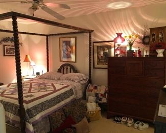 room with antiques and absolutely no aura of past occupants at all
