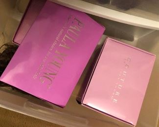 Pink things.