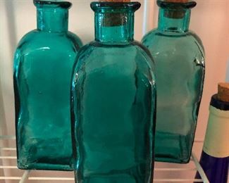 Lookit this blue glass