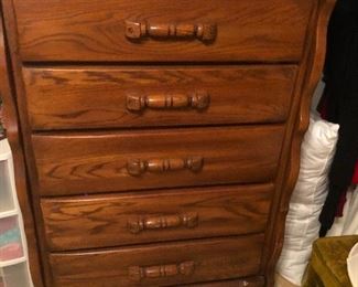 primitive highboy dresser