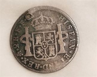 1782 Spanish Coin
