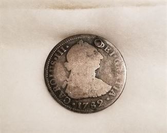 1782 Spanish Coin