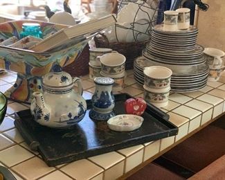 Dishes! Mikasa dinnerware set and more