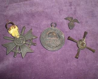 WWII  military insignia and more