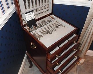Silver Plate Flatware Set