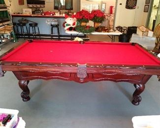 Regulation Size OLHAUSEN Pool 8' Table