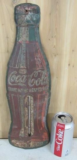 Metal Coca-Cola Thermometer 