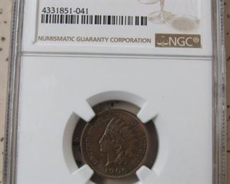 NGC 1906 Indian Head Cent