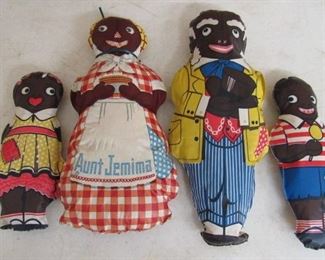 Aunt Jemima & Family Doll Set