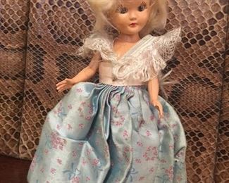7" Story Book Doll "Muffie" marked California on back.
