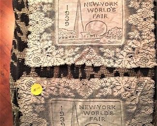 2-Pcs. Tatting from the 1939 World's Fair