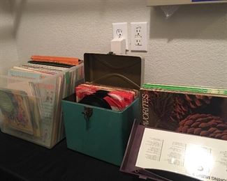 Vintage Records LP's and 33.3