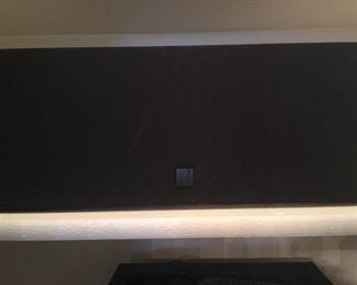 KEF 100 Center Channel Speaker. Compatible with all Uni-Q Loudspeakers