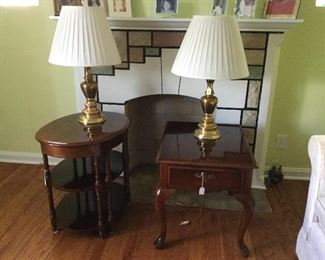 Lamps and End Tables