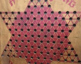 Wooden Hop Ching Chinese Checker Board