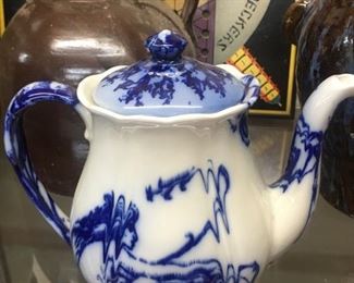 Cobalt Decorated Teapot
