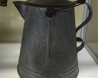Old Graniteware Coffee Pot
