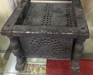 Antique Biscuit Container