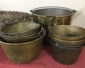 Brass Buckets