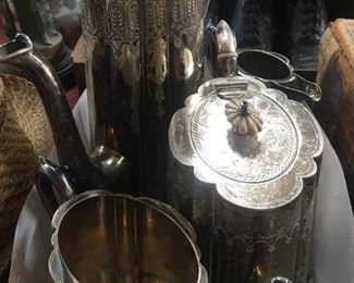 Victorian Silverplate Set