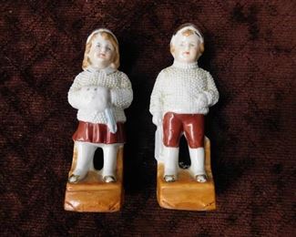 German Snow Boy and Girl