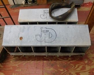 Galvanized Chick Feeders