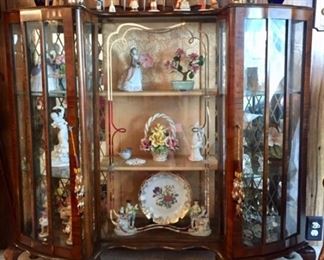 One of many English display cabinets