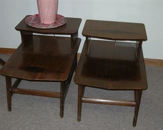 Retro end tables need some TLC, but great style!