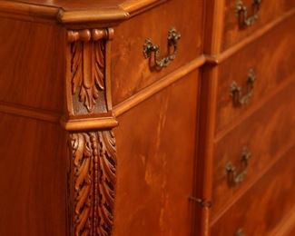 Detail of credenza.
