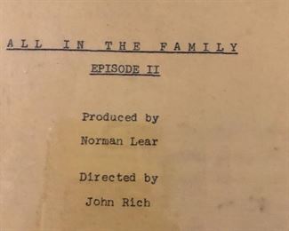 Original script, Final Draft  