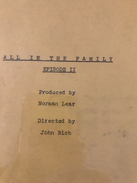 Original script, Final Draft  
