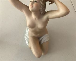 Nude figure porcelain figurine  Wallandorf factory i Germany