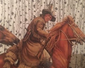 This guy is a little uneasy, so are the horses!