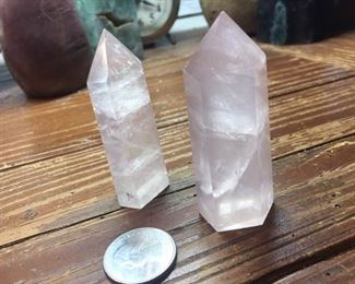 Two Rose Crystal Quartz