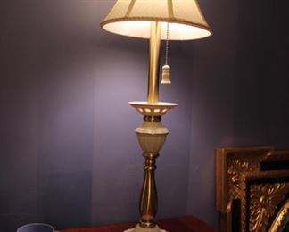 Pair Lenox lamps
