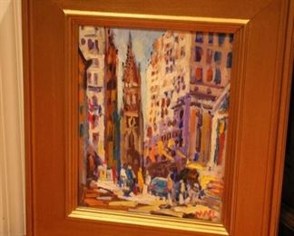 NYC? oil painting